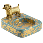 Пепельница фарфоровая Dog варинант исполнения - 1 | Loft Concept в Уфе