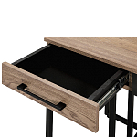 Стол рабочий в стиле лофт с ящиками и системой хранения Urban Style Space варинант исполнения - 5 | Loft Concept в Уфе