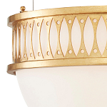 Подвесной светильник с фактурным золотым каркасом Exceptional Classic Design варинант исполнения - 2 | Loft Concept в Уфе