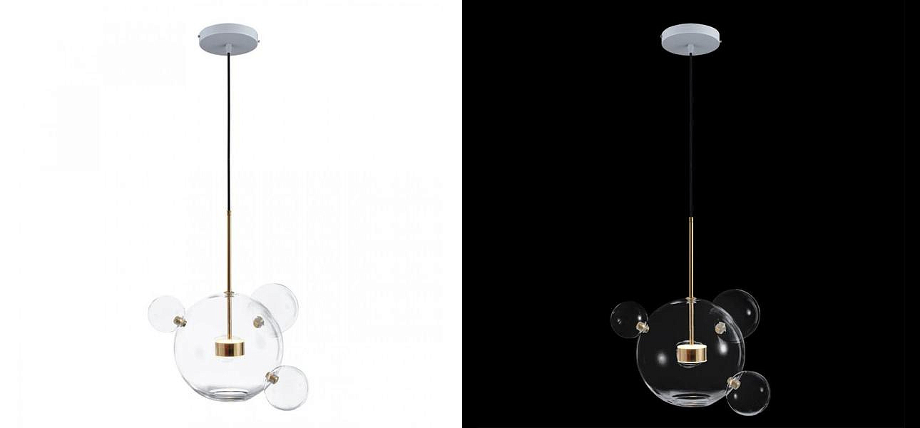 Подвесной Светильник Giopato & Coombes Bollr Pendant 4 BUBBLE LAMP золото Подвесной Светильник Giopato & Coombes Bollr Pendant 4 BUBBLE LAMP золото - Loft-Concept в Уфе