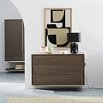 Комод из серого дуба Sawada Gray Oak Chest of Drawers варинант исполнения - 7 | Loft Concept в Уфе