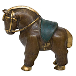 Статуэтка из бронзы в виде лошади Animals Bronze варинант исполнения - 2 | Loft Concept в Уфе