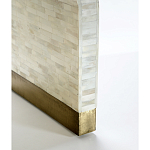 Приставной столик BONE INLAY SIDE TABLE-Cream варинант исполнения - 2 | Loft Concept в Уфе