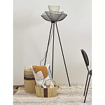 Торшер с трехъярусным плафоном из металлической сетки Metal Mesh Floor Lamp варинант исполнения - 3 | Loft Concept в Уфе