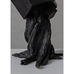 Скульптура «Окаменелый рост», Черный объект варинант исполнения - 3 | Loft Concept в Уфе