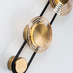 Бра со стеклянными плафонами в форме дисков Savio Brown Glass Disc Light варинант исполнения - 2 | Loft Concept в Уфе