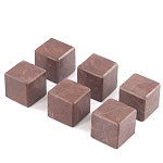 Камни для охлаждения виски из красного лемезита Natural Stone Cube варинант исполнения - 3 | Loft Concept в Уфе