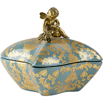 Фарфоровая шкатулка Angel with a rose варинант исполнения - 2 | Loft Concept в Уфе