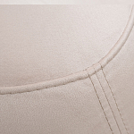 Кресло без подлокотников бежевое с принтом Macrocosm варинант исполнения - 4 | Loft Concept в Уфе