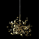 Подвесной светильник с металлическими круглыми элементами Terzani Argent варинант исполнения - 7 | Loft Concept в Уфе