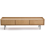 ТВ-тумба с плетеным декором Buckley Wicker TV Stand варинант исполнения - 1 | Loft Concept в Уфе