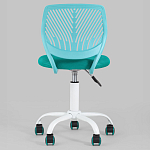 Яркий компьютерный стул Tropica Turquoise варинант исполнения - 4 | Loft Concept в Уфе