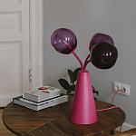 Настольная лампа Wild Grape pink варинант исполнения - 6 | Loft Concept в Уфе