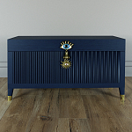 Большой дизайнерский Сундук Elsa Dreams Blue варинант исполнения - 1 | Loft Concept в Уфе