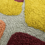 Чехол на подушку с рисунком горчичного цвета Elan Textured варинант исполнения - 6 | Loft Concept в Уфе