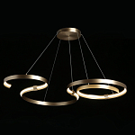 Люстра подвесная светодиодная в виде волнообразной ленты Ribbon Vortex варинант исполнения - 16 | Loft Concept в Уфе