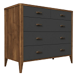 Комод из массива бука с 5-ю ящиками Tasteful Furniture варинант исполнения - 2 | Loft Concept в Уфе