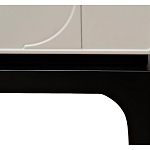 Тумбочка прикроватная с ящиком черно-серого цвета Noble Nightstand варинант исполнения - 6 | Loft Concept в Уфе