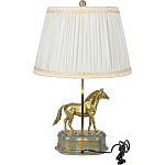 Настольная лампа из фарфора Лошадь Klark варинант исполнения - 2 | Loft Concept в Уфе