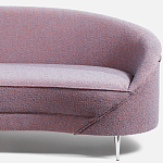 Диван Paulet Sofa Сиреневое Букле варинант исполнения - 1 | Loft Concept в Уфе