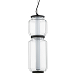 Подвесной светильник с прозрачным плафоном Jarrty 47 см варинант исполнения - 1 | Loft Concept в Уфе