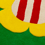 Дизайнерский ковер с цветами Poltronova Tappeto Prato Rug варинант исполнения - 6 | Loft Concept в Уфе