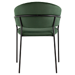 Стул в велюре зеленого цвета Horizon варинант исполнения - 4 | Loft Concept в Уфе