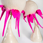 Торшер фуксия «Цветы из снов»  варинант исполнения - 2 | Loft Concept в Уфе