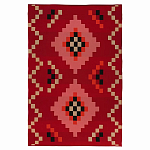Плед хлопковый по мотивам башкирских орнаментов Ural and Siberian Patterns варинант исполнения - 1 | Loft Concept в Уфе
