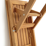 Деревянная скамья складная Jerome Wood Bench варинант исполнения - 4 | Loft Concept в Уфе