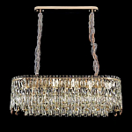 Люстра овальная с хрустальными подвесками Roul Crystal Light варинант исполнения - 1 | Loft Concept в Уфе