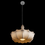 Подвесной светильник с белым фигурным абажуром и мягкими волнистыми краями Cloud Motion  варинант исполнения - 9 | Loft Concept в Уфе