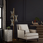 Торшер с абажурами из тонких металлических палочек Wild Thorns варинант исполнения - 4 | Loft Concept в Уфе