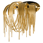 Бра с металиическими цепочками и дугообразными элементами Atlantis Chain варинант исполнения - 9 | Loft Concept в Уфе