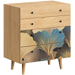 Комод с принтом на ящиках Elise Chest of Drawers варинант исполнения - 1 | Loft Concept в Уфе