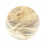 Бра в форме диска из натурального камня Cryptocrystalline Stone варинант исполнения - 1 | Loft Concept в Уфе