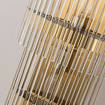 Бра с золотистым основанием и прозрачными трубками Nembus варинант исполнения - 5 | Loft Concept в Уфе