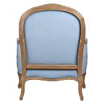 Кресло Ava Classical Armchair light blue velour варинант исполнения - 3 | Loft Concept в Уфе