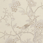 Обои ручная роспись Earlham Platinum Mica варинант исполнения - 3 | Loft Concept в Уфе