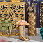 Ваза в форме сапог с рельефной текстурой и ручками Vase Boot варинант исполнения - 6 | Loft Concept в Уфе