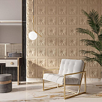 Гипсовая 3D Панель M-106 варинант исполнения - 2 | Loft Concept в Уфе