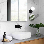 Бра с матовым плафоном в форме шара и зеркальной плоской панелью Lunar Echo  варинант исполнения - 2 | Loft Concept в Уфе