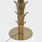 Торшер Glass Decorated Palm Floor Lamp Blue Листья Пальмы  варинант исполнения - 5 | Loft Concept в Уфе
