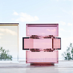 Стол журнальный в форме кубов Acrylic Furniture Lumina Crimson Clarity варинант исполнения - 9 | Loft Concept в Уфе