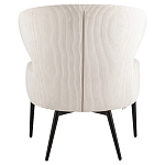 Современное мягкое кресло на металлических ножках Rakush Milk варинант исполнения - 3 | Loft Concept в Уфе