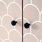 Длинная ТВ-тумба с принтом на ящиках Elise TV Stand варинант исполнения - 17 | Loft Concept в Уфе