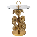 Столик металлический Golden Flower варинант исполнения - 1 | Loft Concept в Уфе