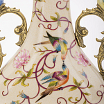 Ваза из фарфора с бронзовыми вставками Eden Garden варинант исполнения - 6 | Loft Concept в Уфе