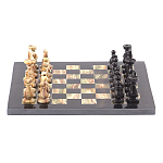 Шахматы настольные из натурального камня Оникс Decorative Thematic Chess варинант исполнения - 1 | Loft Concept в Уфе