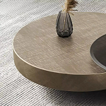 Комплект их 2-х круглых дизайнерских журнальных столов Difelap варинант исполнения - 3 | Loft Concept в Уфе